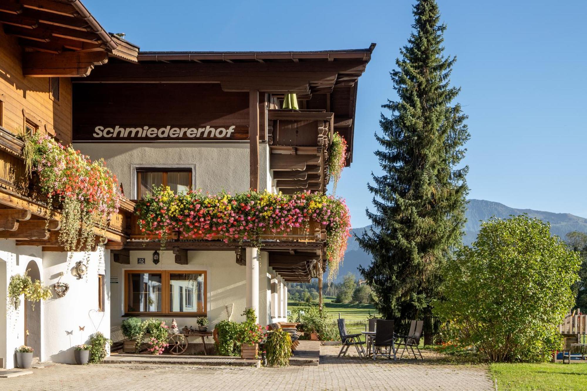 Apartment-Pension Schmiedererhof Sankt Johann in Tirol Exteriér fotografie